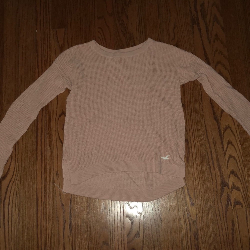 Hollister light pink sweater